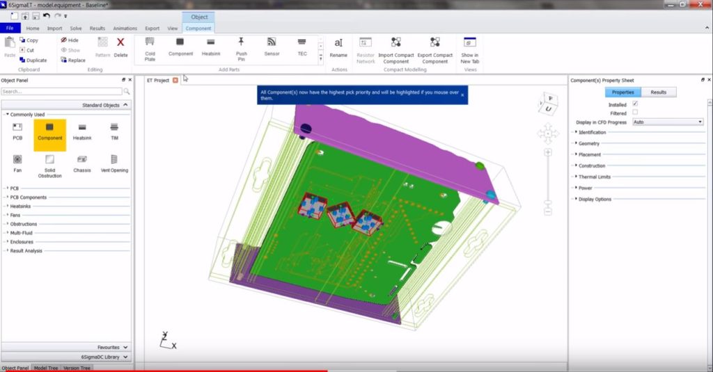 Featured Image of Thermal Simulation Software: Product- 6SigmaET