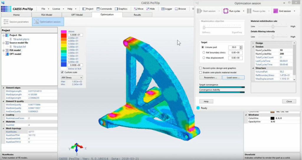 CAESS ProTOP - Topology Optimization Software