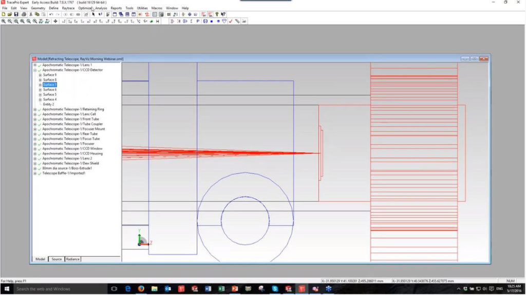 RayViz: lighting simulation software